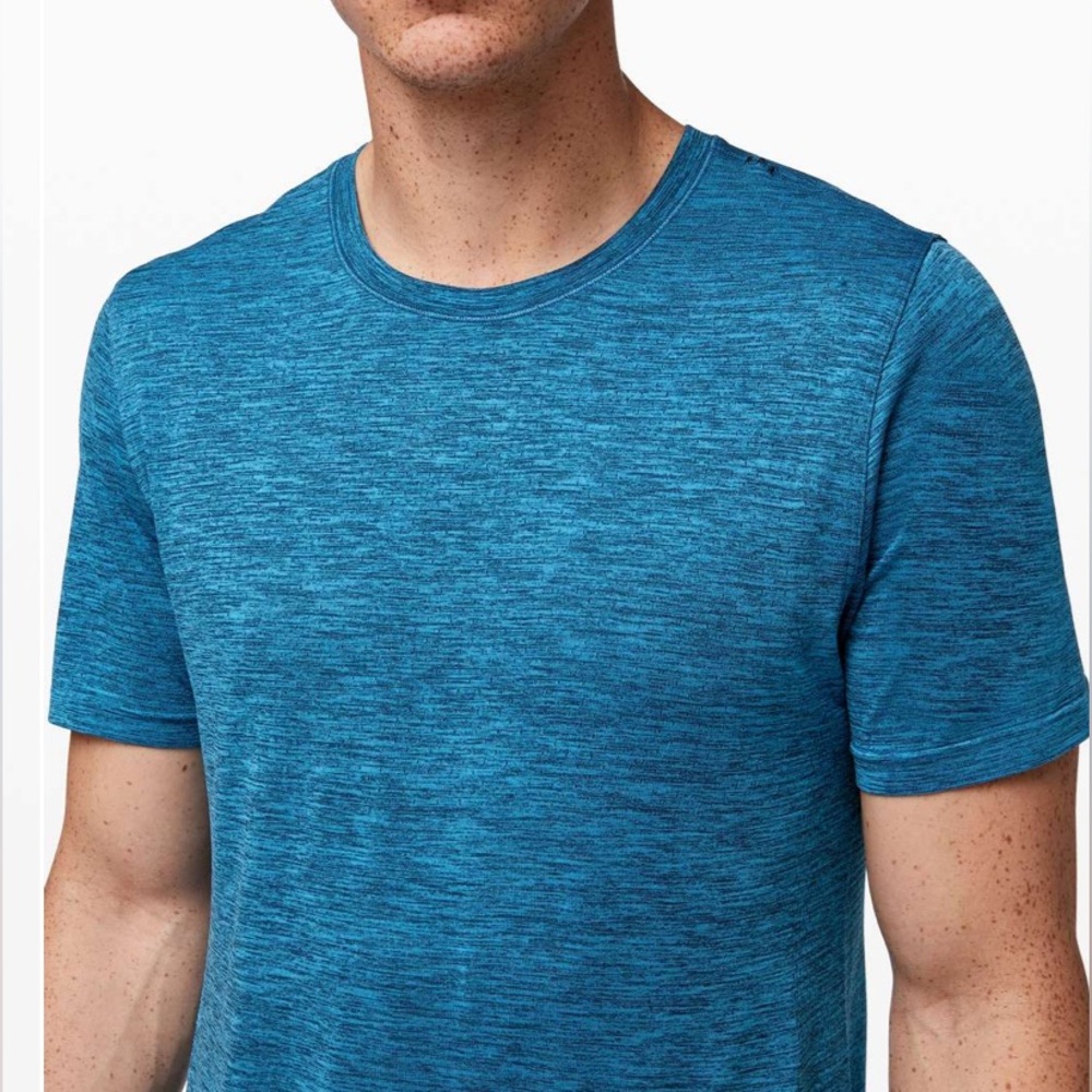 Lululemon Metal Vent Breathe Short Sleeve - Neo Blue - Size Medium - Picture 8 of 12